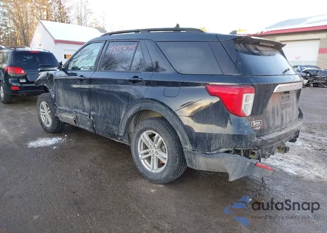 2021 Ford Explorer Xlt z USA, uszkodzony, nr VIN 1FMSK8DH8MGB09705